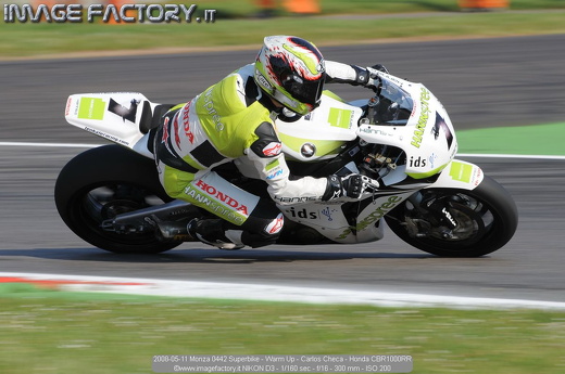 2008-05-11 Monza 0442 Superbike - Warm Up - Carlos Checa - Honda CBR1000RR